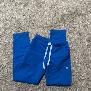 Figs Royal Blue Kade Cargo Pants